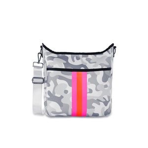 Haute Shore Black White Camo Crossbody Bag